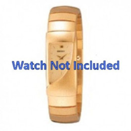 Bracelet de montre Seiko 1N00-6F90 / SXJR78P1 Acier Plaqué or